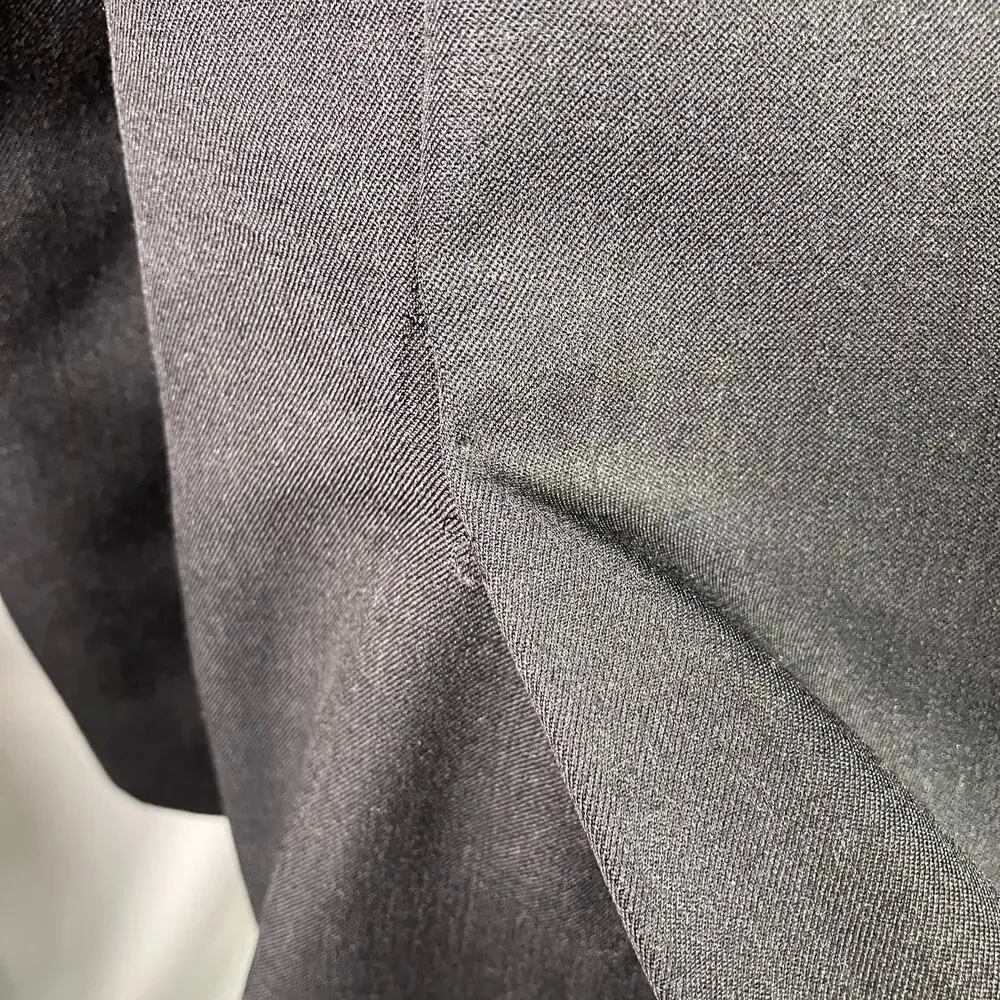Pronto Uomo Platinum Black‎ Wool Suit 42L Jacket 35W Pants Career Professional